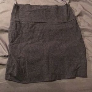 Gray skirt